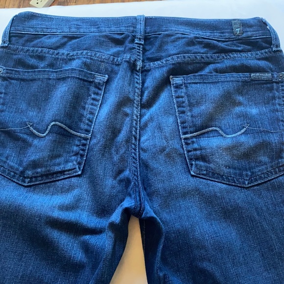🌈 7 for all Mankind boyfriend jeans size 32🌈 - Picture 5 of 7
